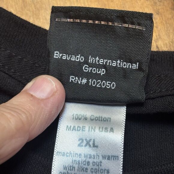 Harley Davidson T shirt Men 2XL Eagle USA Flag Huntington Beach Made in USA 2025 - Picture 8 of 12